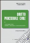 Diritto processuale civile. Vol. 3: I procedimenti speciali. L'arbitrato, la mediazione e la negoziazione assistita libro