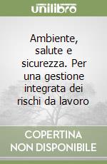 Ambiente, salute e sicurezza. Per una gestione integrata dei rischi da lavoro libro