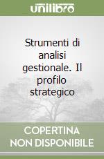 Strumenti di analisi gestionale. Il profilo strategico libro