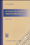 Introduzione allo studio del diritto privato libro