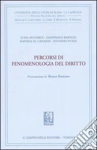 Percorsi di fenomenologia del diritto libro