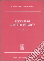 Lezioni di diritto privato libro