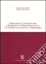 Formazione universitaria e fabbisogni di professionalità: un'analisi tra atenei e territorio libro