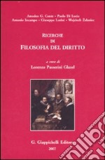 Ricerche di filosofia del diritto libro