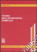 Teoria dell'intervento pubblico libro