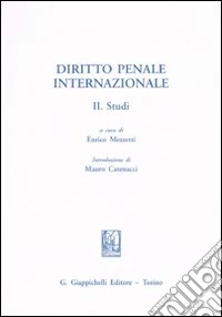 Diritto penale internazionale (2) libro