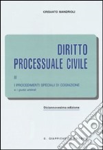 Diritto processuale civile (3) libro