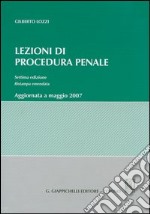 Lezioni di procedura penale libro