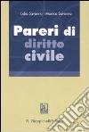 Pareri di diritto civile libro