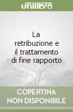 La retribuzione e il trattamento di fine rapporto libro