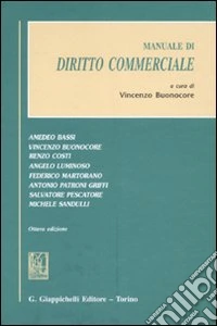 Manuale di diritto commerciale libro