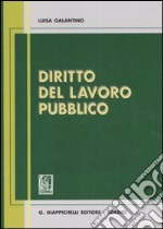 Diritto del lavoro pubblico libro