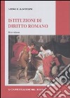 Istituzioni di diritto romano libro di Manfredini Arrigo D.