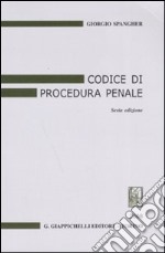 Codice di procedura penale libro