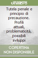 Tutela penale e principio di precauzione. Profili attuali, problematicità, possibili sviluppi