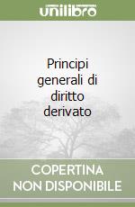 Principi generali di diritto derivato libro