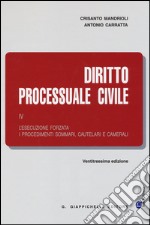 Diritto processuale civile (4) libro