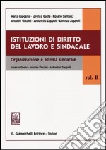 Istituzioni di diritto del lavoro e sindacale (2) libro