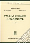 Famiglia e successioni. Le forme di circolazione della ricchezza familiare libro