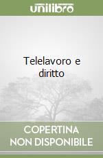 Telelavoro e diritto libro