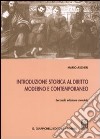 Introduzione storica al diritto moderno e contemporaneo libro