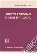 Diritto regionale e degli enti locali libro