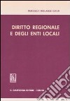 Diritto regionale e degli enti locali libro