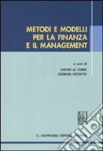 Metodi e modelli per la finanza e il management