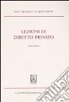 Lezioni di diritto privato libro