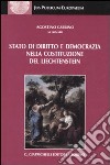 Stato di diritto e democrazia nella costituzione del Liechtenstein libro di Carrino A. (cur.)