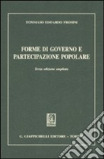 Forme di governo e partecipazione popolare libro