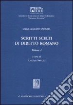 Scritti scelti di diritto romano. Vol. 1 libro