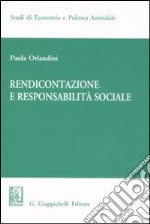 Rendicontazione e responsabilità sociale libro