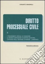 Diritto processuale civile (3) libro