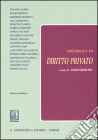 Lineamenti di diritto privato libro