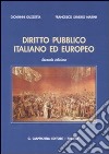 Diritto pubblico italiano ed europeo libro