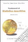 Fondamenti di statistica descrittiva libro di Posa Donato; De Iaco Sandra; Palma Monica