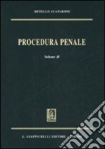 Procedura penale. Vol. 2 libro