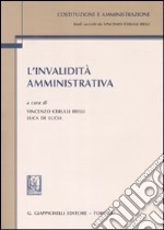 L'invalidità amministrativa libro