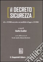 Il decreto sicurezza libro