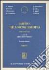 Diritto dell'Unione Europea. Parte speciale libro