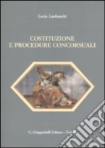 Costituzione e procedure concorsuali libro