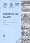 Diritto internazionale dello sport libro