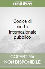 Codice di diritto internazionale pubblico libro