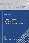 Profili generali delle azioni di accertamento negativo libro