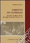 Diritto di famiglia-Diritto di famiglia. Appendice di aggiornamento alla legge 10 dicembre 2012, n. 219 libro