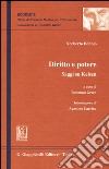 Diritto e potere. Saggi su Kelsen libro di Bobbio Norberto Greco T. (cur.)