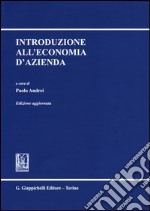 Introduzione all'economia d'azienda libro