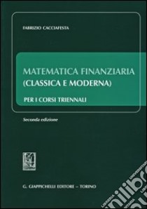 Matematica finanziaria - Giacomo Scandolo