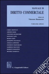 Manuale di diritto commerciale libro